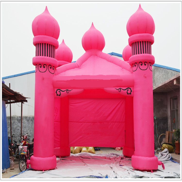 容县粉色帐篷